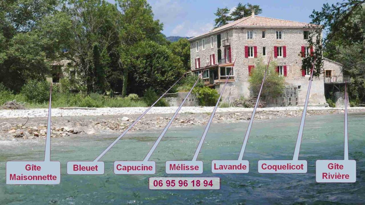 Hotel -Moulin De Solaure- Aix-en-Diois Zewnętrze zdjęcie